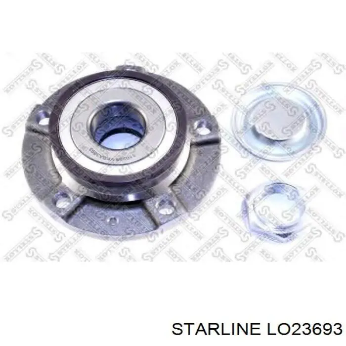 Cubo de rueda trasero LO23693 Starline