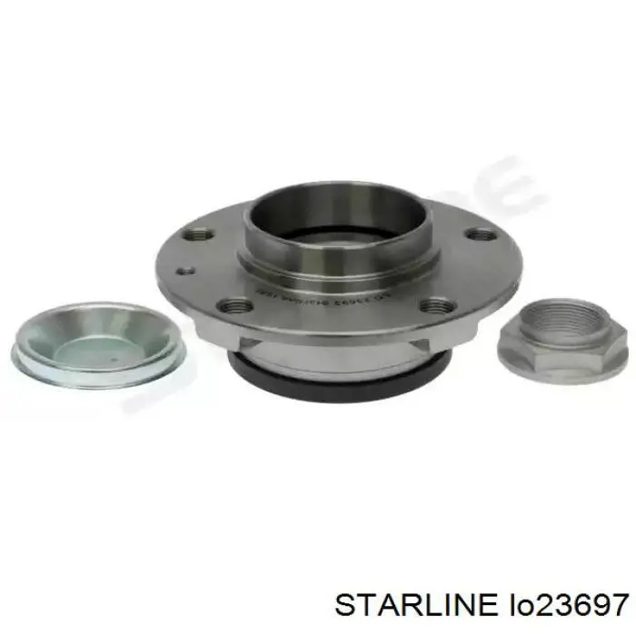 Cubo de rueda trasero Toyota Prius NHW20