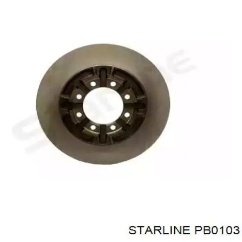 PB0103 Starline disco de freno trasero