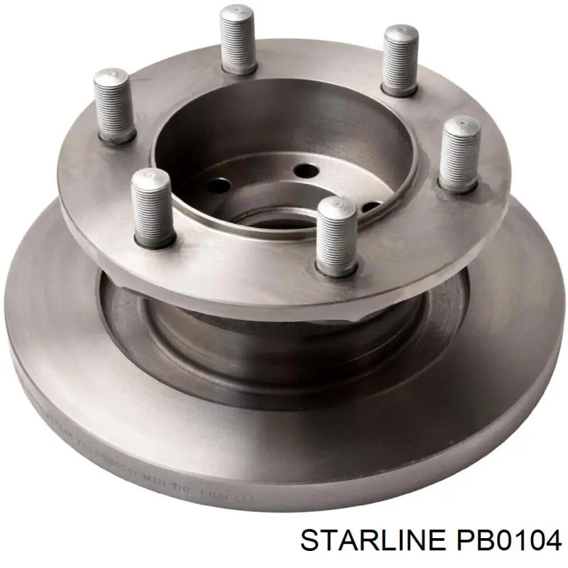 PB 0104 Starline freno de disco delantero