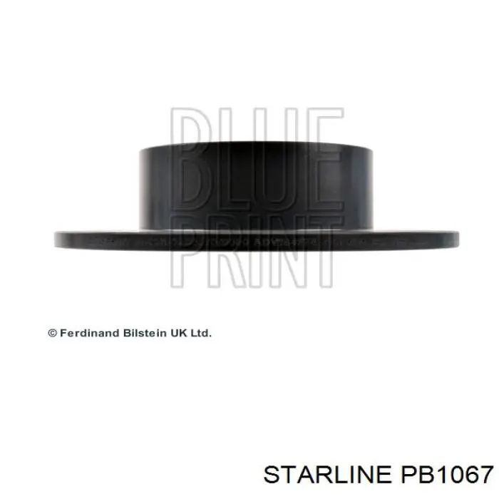 Frenos traseros Starline PB1067