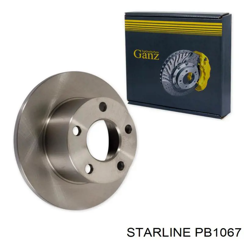 PB1067 Starline Freno de disco trasero
