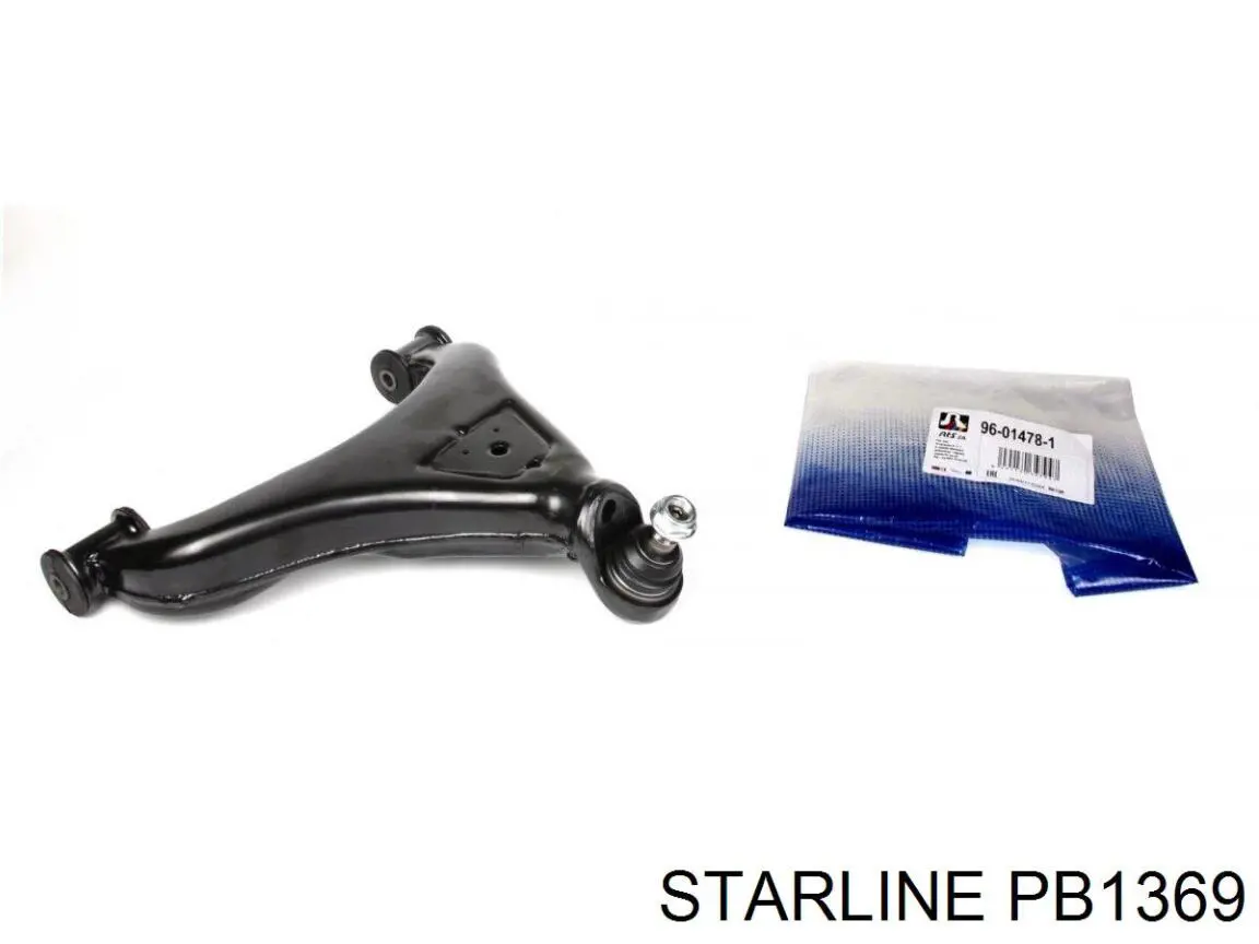 PB1369 Starline disco de freno trasero