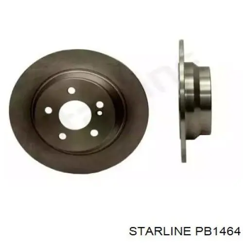 PB 1464 Starline disco de freno trasero