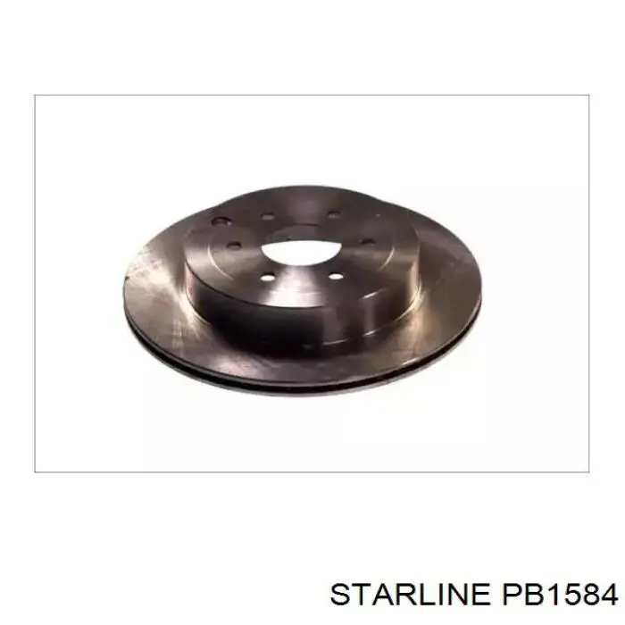 PB 1584 Starline disco de freno trasero