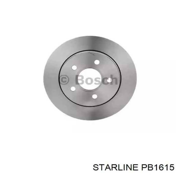 PB1615 Starline disco de freno trasero
