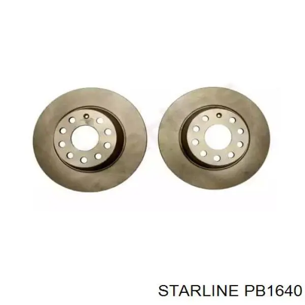 PB 1640 Starline disco de freno trasero