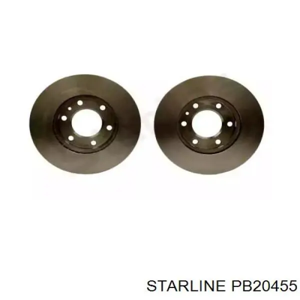 PB20455 Starline disco de freno delantero