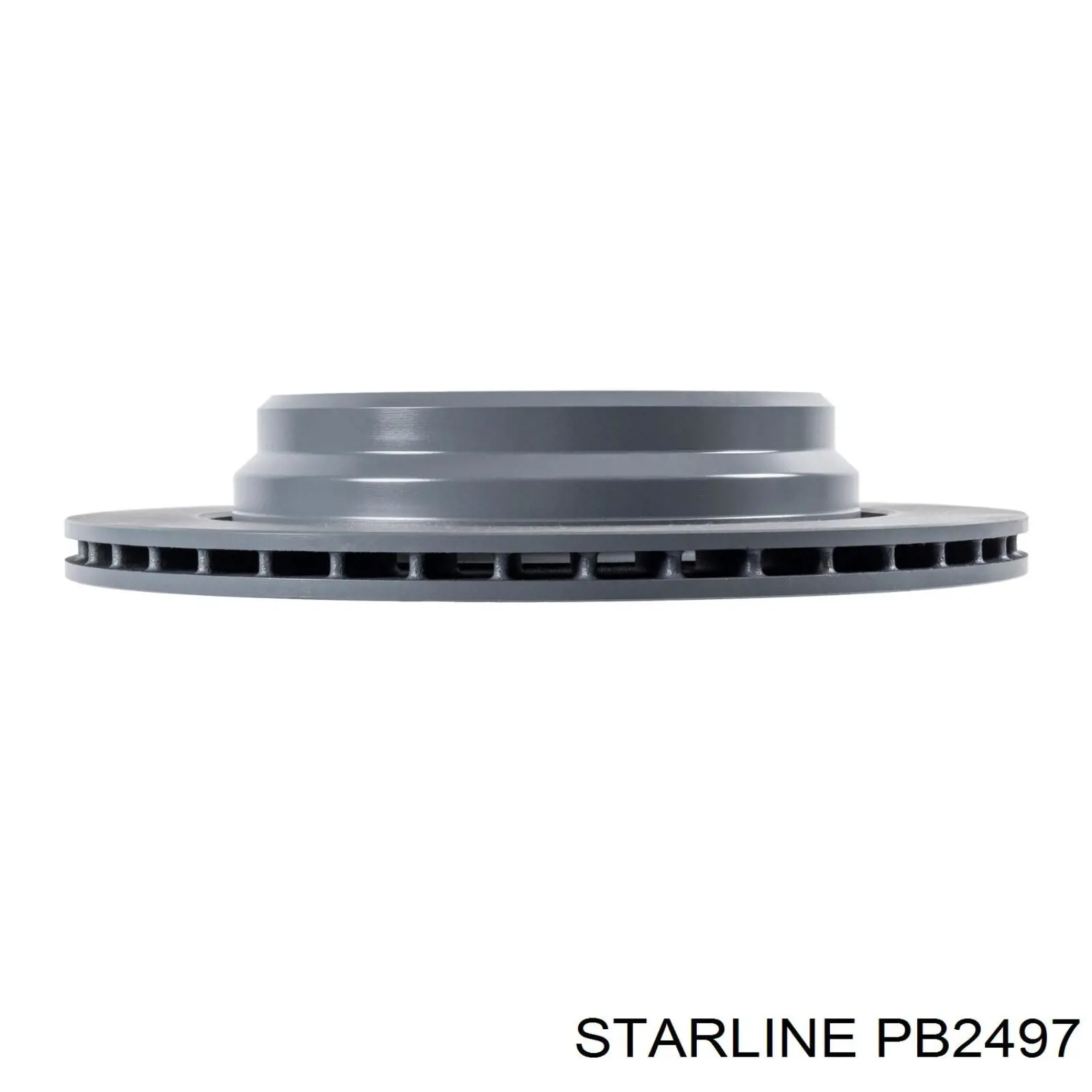 PB 2497 Starline disco de freno trasero