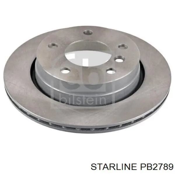 PB2789 Starline disco de freno trasero