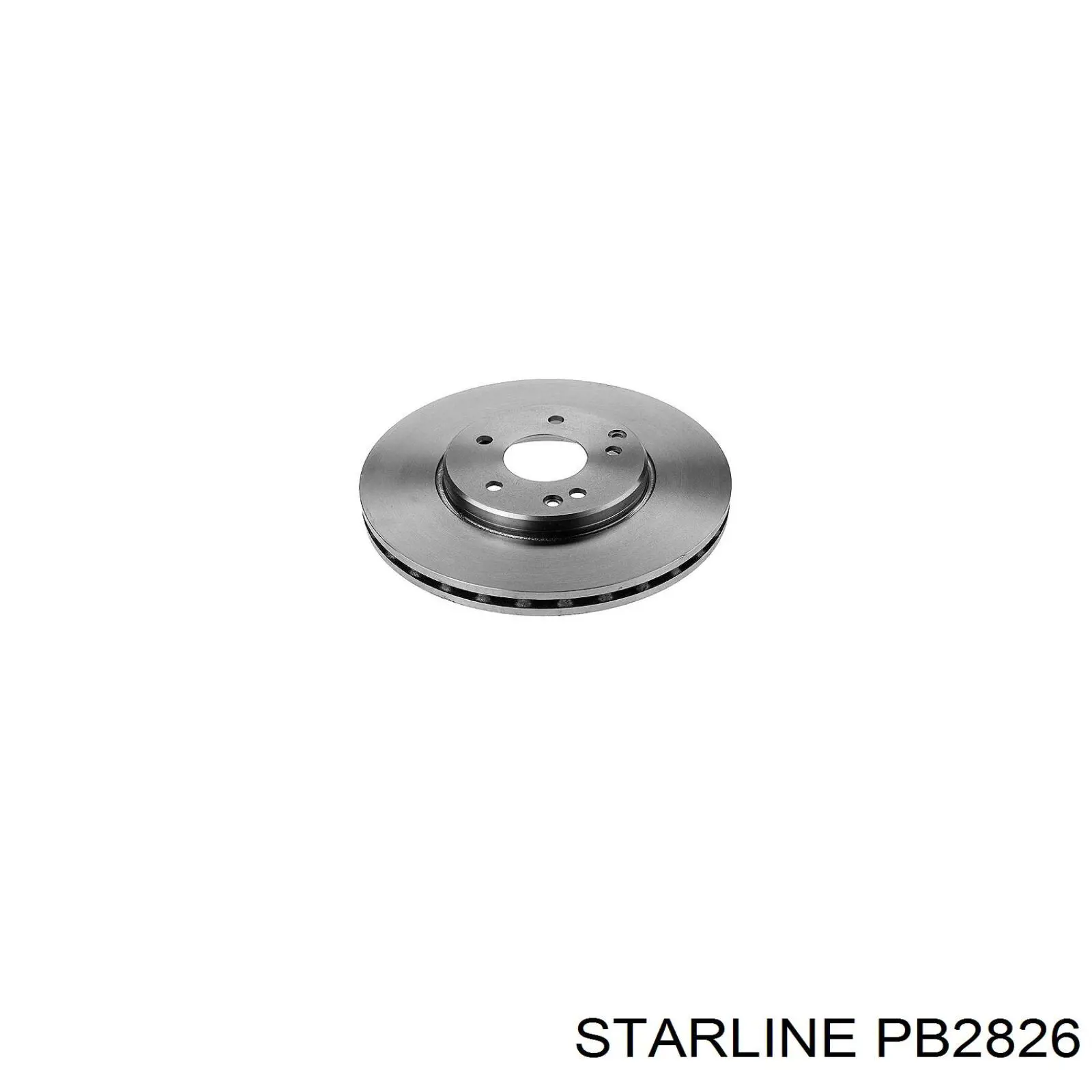 PB 2826 Starline freno de disco delantero