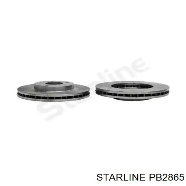 PB2865 Starline disco de freno delantero