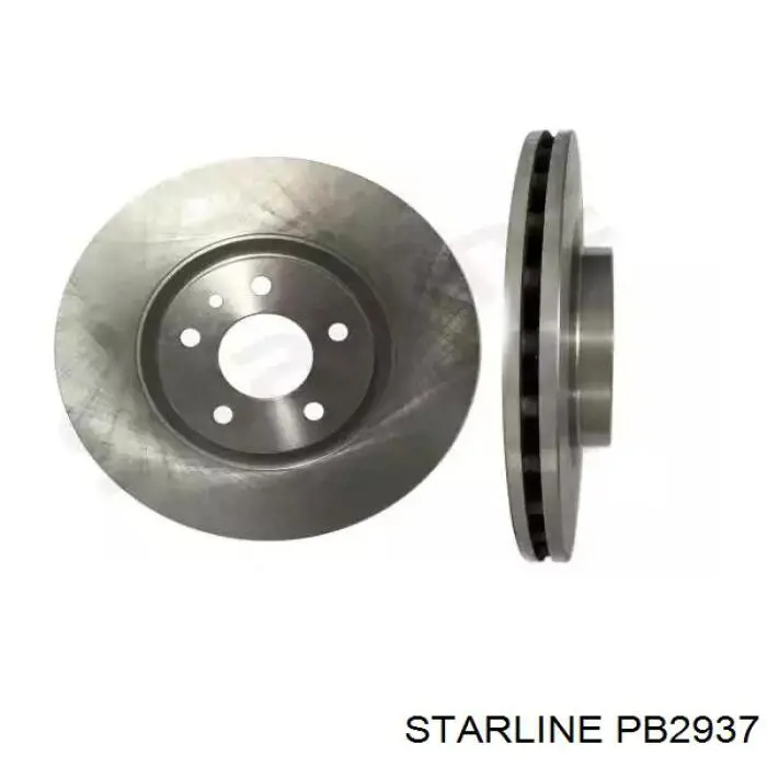 Comprar PB2937 Starline Freno de disco delantero