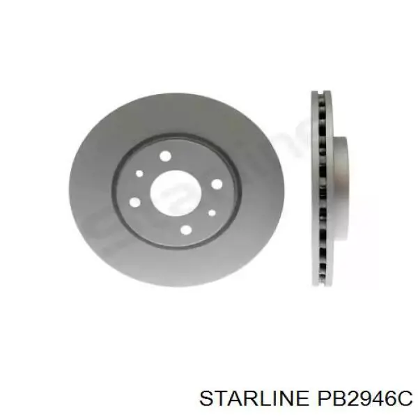 PB 2946C Starline freno de disco delantero