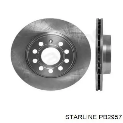 Comprar PB2957 Starline Freno de disco delantero