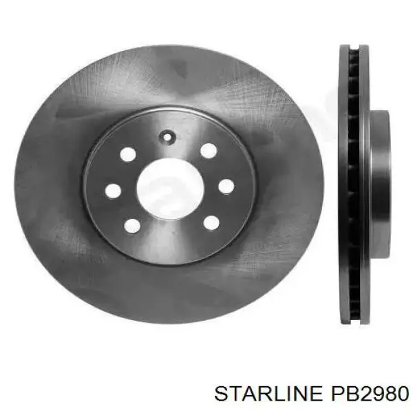 Comprar PB2980 Starline Freno de disco delantero