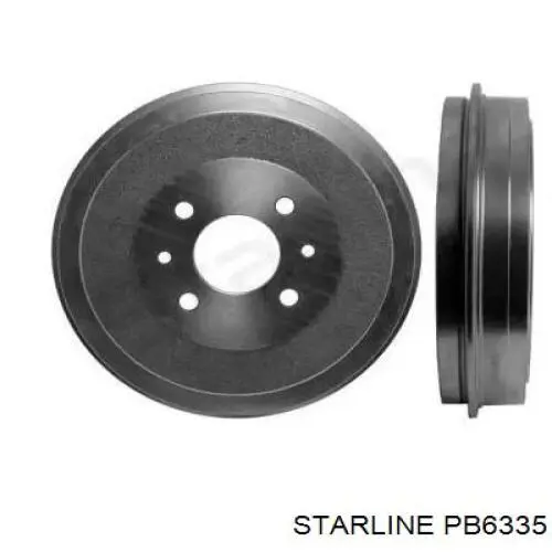 PB6335 Starline freno de tambor trasero