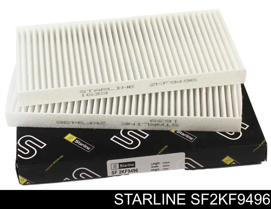 Filtro de cabina Starline SF2KF9496 precio, desde 8,88 EUR