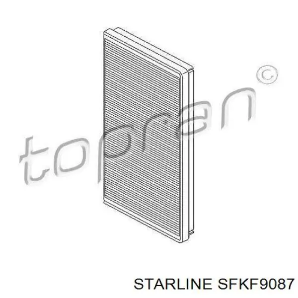 SFKF9087 Starline filtro habitáculo