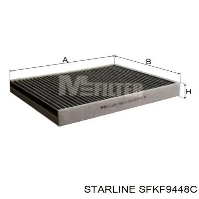 Filtro de habitáculo SFKF9448C Starline
