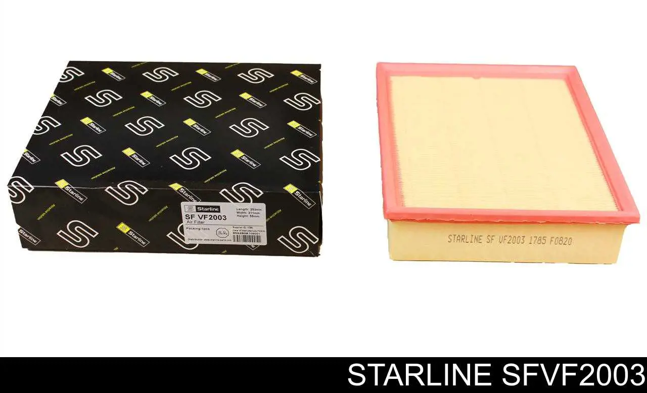 El filtro de aire Starline SFVF2003 precio, desde 8,78 EUR