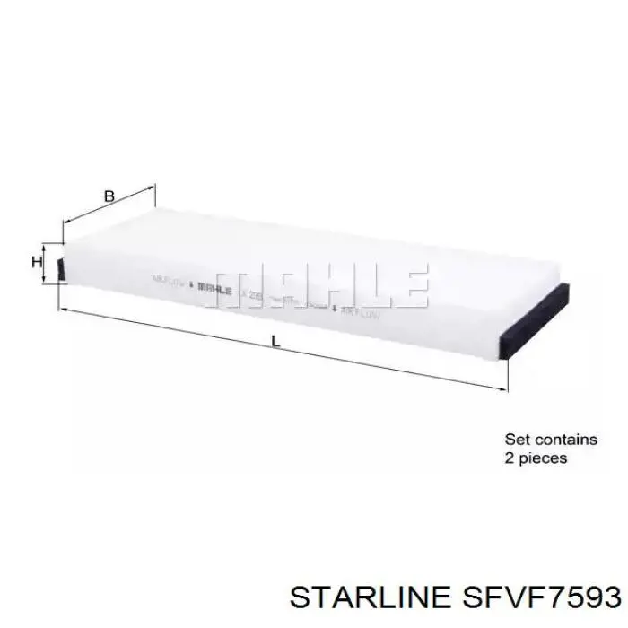 Filtro de aire Renault Master 3 FV, JV