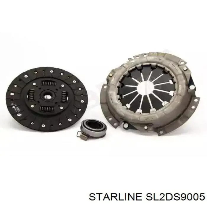 Kit de embrague (3 partes) Ford Fiesta CB1