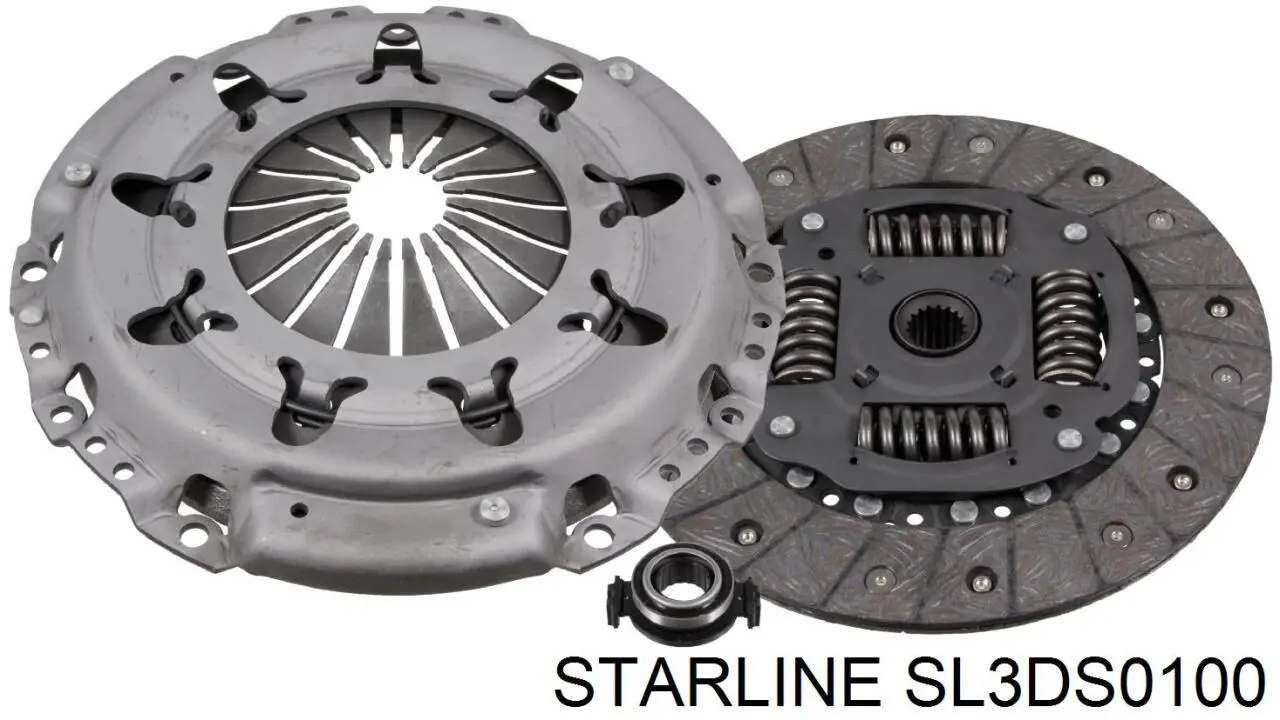 SL 3DS0100 Starline kit de embrague (3 partes)