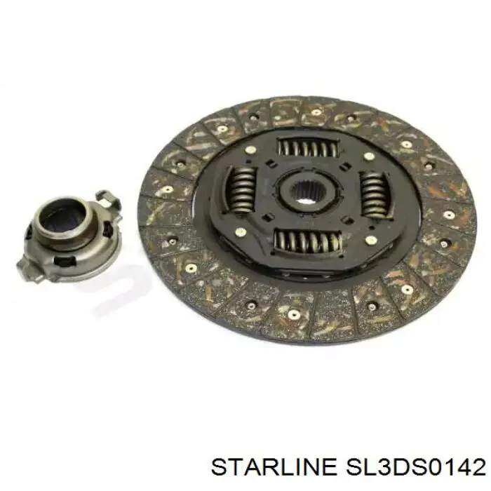 SL 3DS0142 Starline kit de embrague (3 partes)