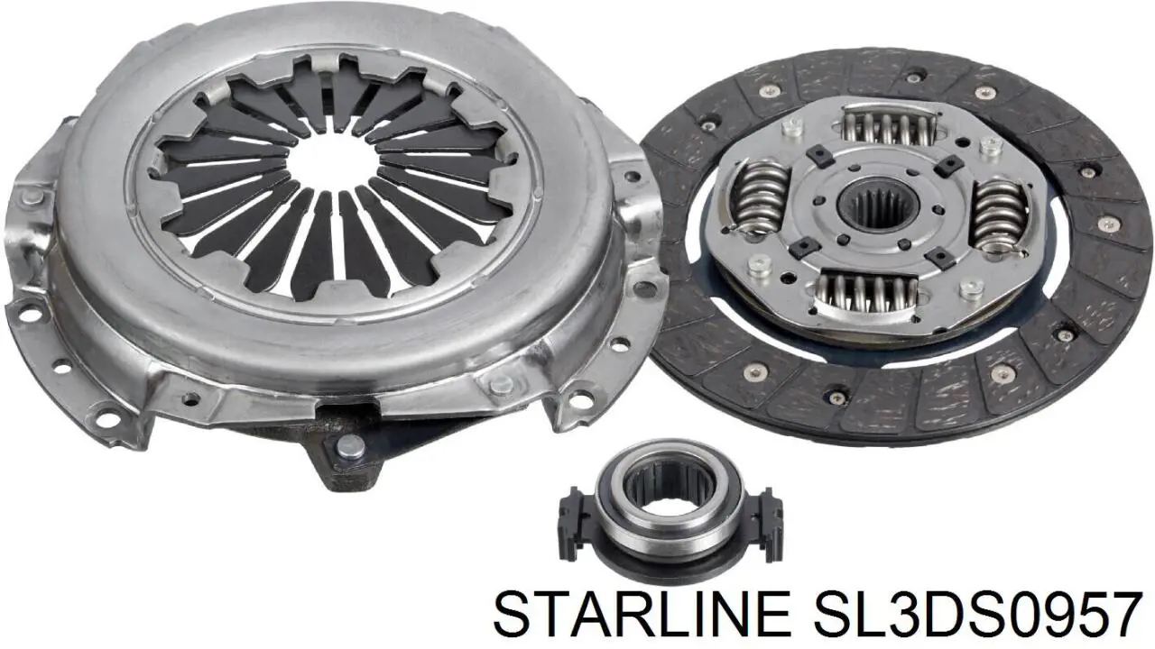 SL 3DS0957 Starline kit de embrague (3 partes)