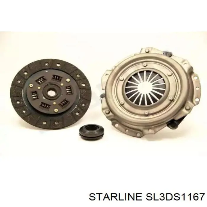 SL 3DS1167 Starline kit de embrague (3 partes)