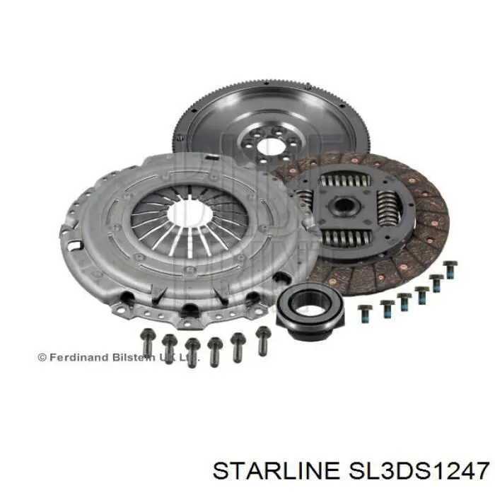 SL 3DS1247 Starline kit de embrague (3 partes)