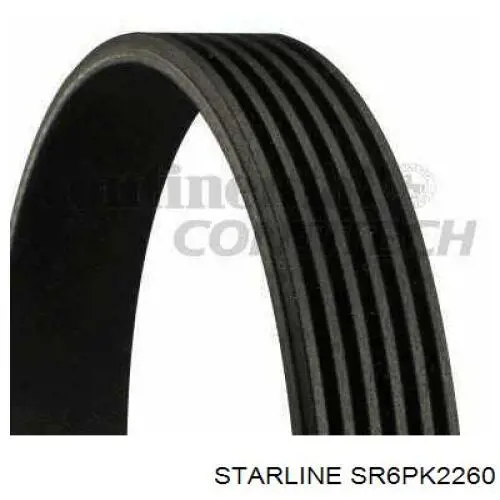 SR 6PK2260 Starline correa trapezoidal