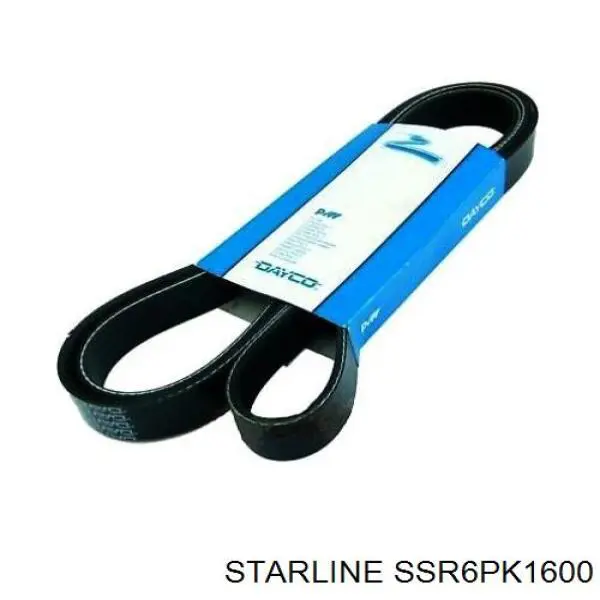 S SR 6PK1600 Starline correa trapezoidal