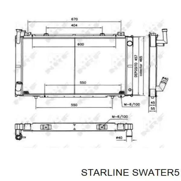 Comprar SWATER5 Starline Agua Destilada