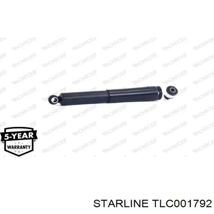 Amortiguador trasero 8671020243 Renault (RVI)