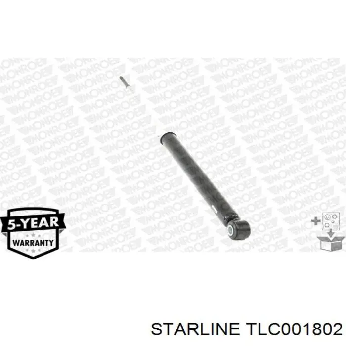 TLC001802 Starline amortiguador trasero