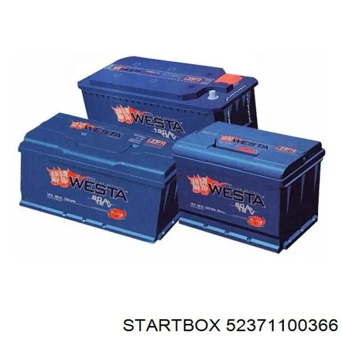 Batería de arranque StartBOX 52371100366