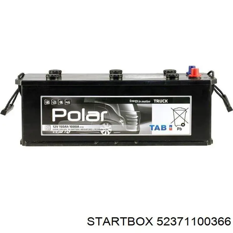 52371100366 Startbox Batería Start-Stop