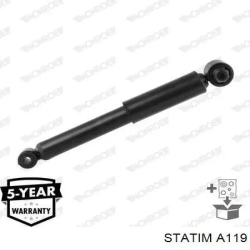 Amortiguador trasero Opel Astra 51, 52, F35, M35