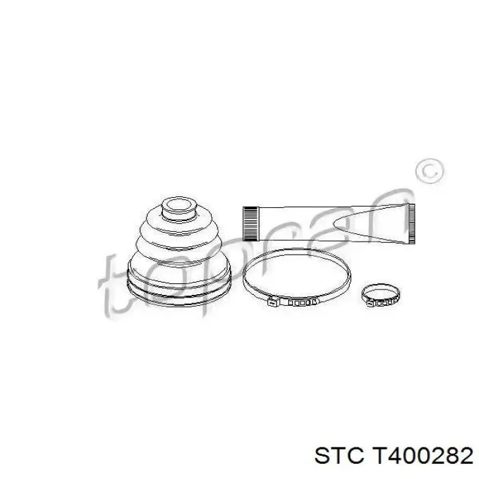 T400282 STC fuelle, árbol de transmisión delantero interior