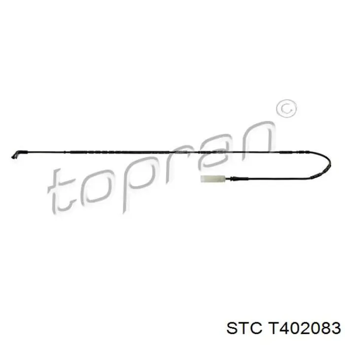 T402083 STC contacto de aviso, desgaste de los frenos, trasero