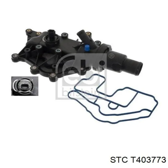 Caja del termostato Renault Fluence L3