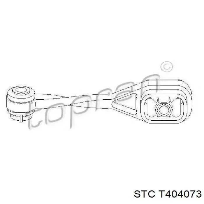 T404073 STC soporte de motor trasero