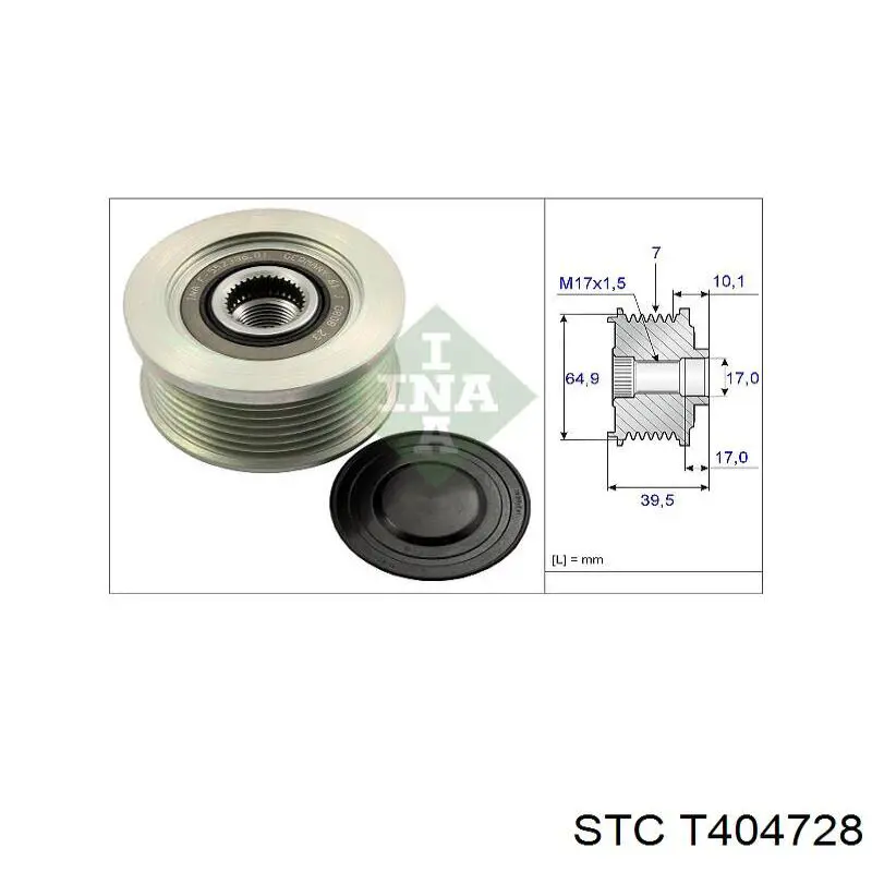 Comprar T404728 STC Rueda libre del alternador