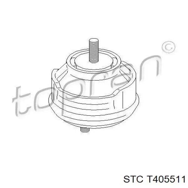 T405511 STC soporte de motor derecho