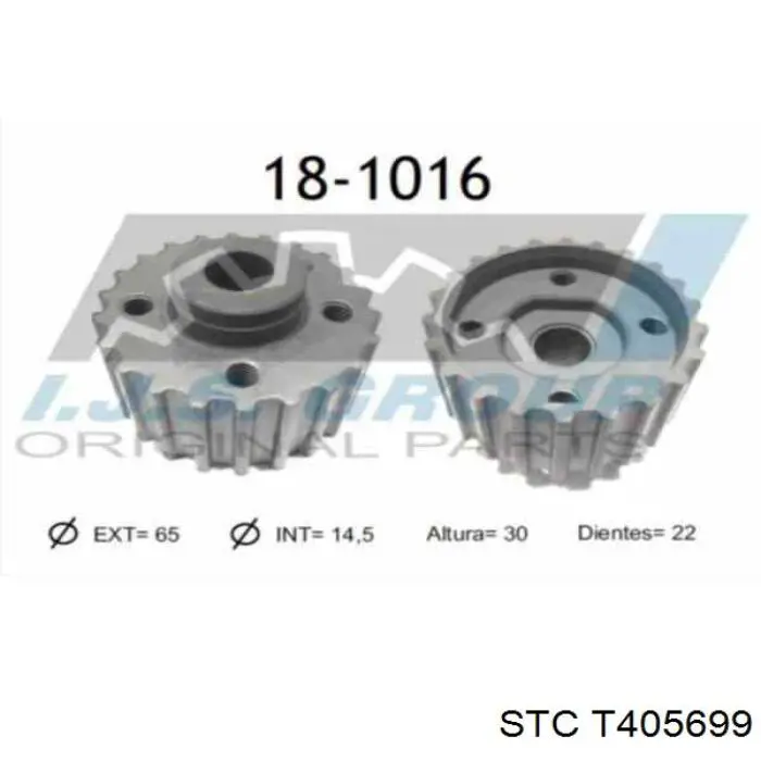 T405699 STC rueda dentada, cigüeñal