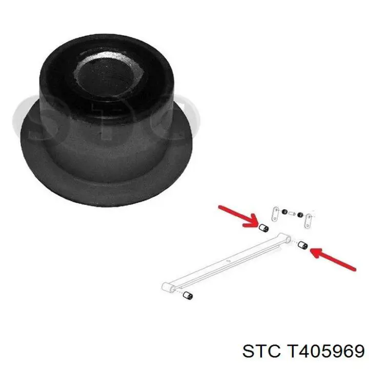 Comprar T405969 STC Buje trasero de ballesta trasera