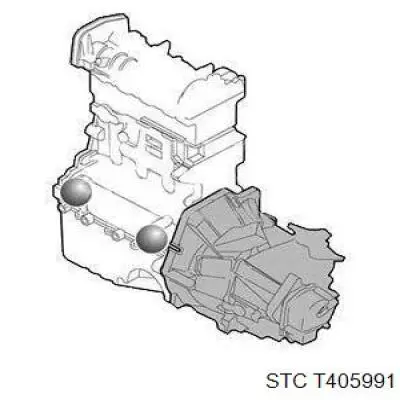 T405991 STC soporte motor delantero