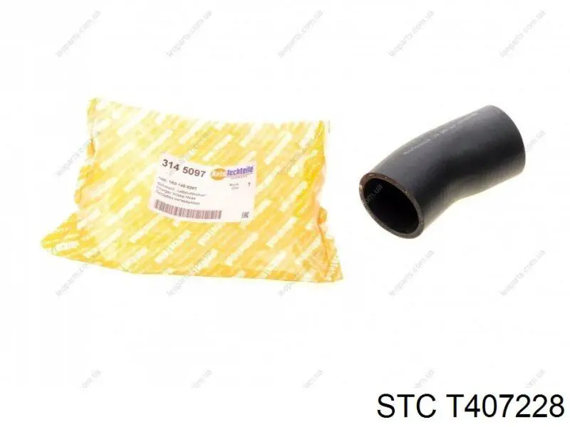 T407228 STC tubo flexible de aire de sobrealimentación izquierdo